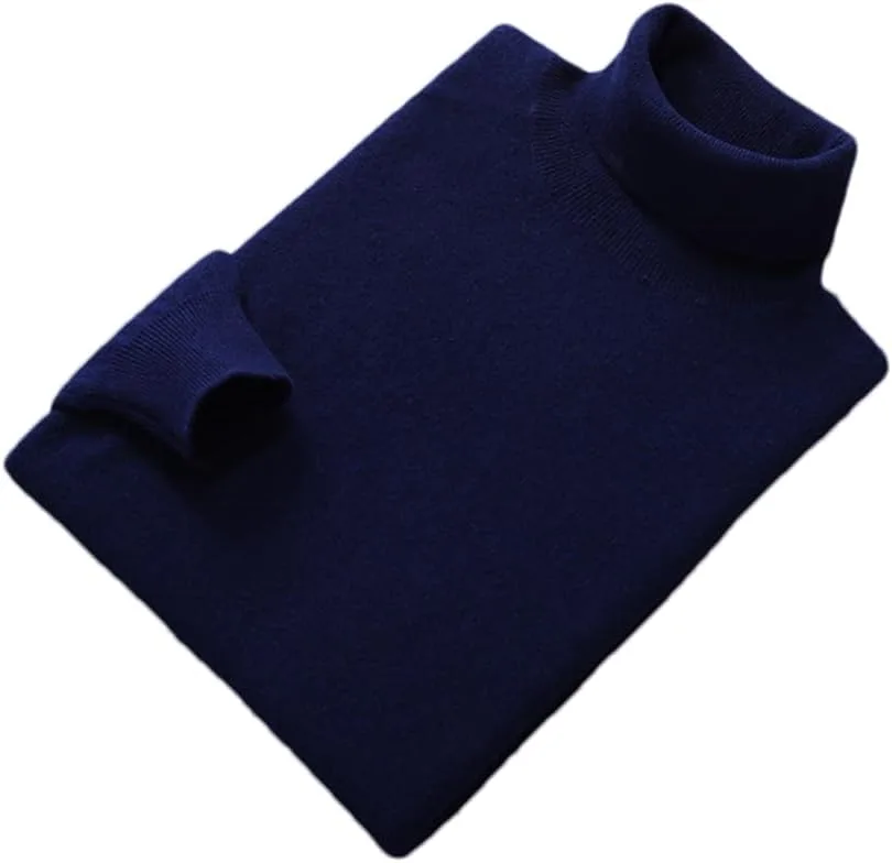 

Мужской свитер с длинным рукавом и воротником-стойкой