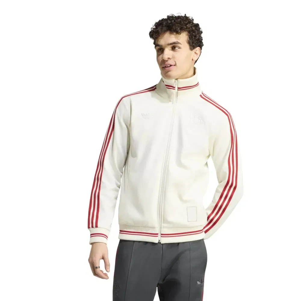 Мужской свитшот с полной застежкой-молнией River Plate 125th Anniversary Adidas, White