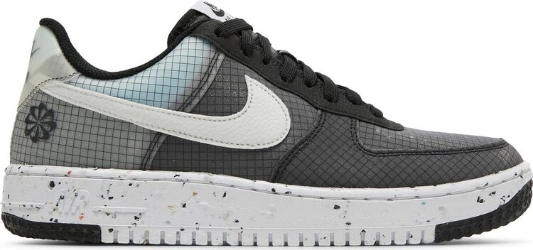 

Кроссовки Nike Air Force 1 Crater 'Move To Zero - Black White', черный