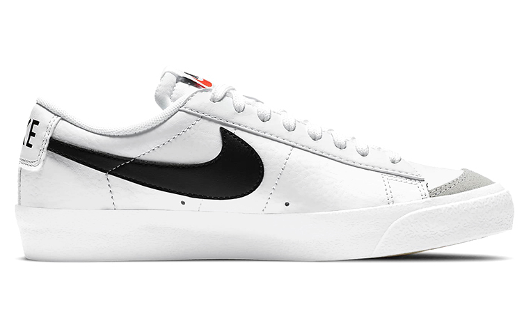 Кроссовки Nike Blazer Low '77 Vintage, белый/черный — фото 2