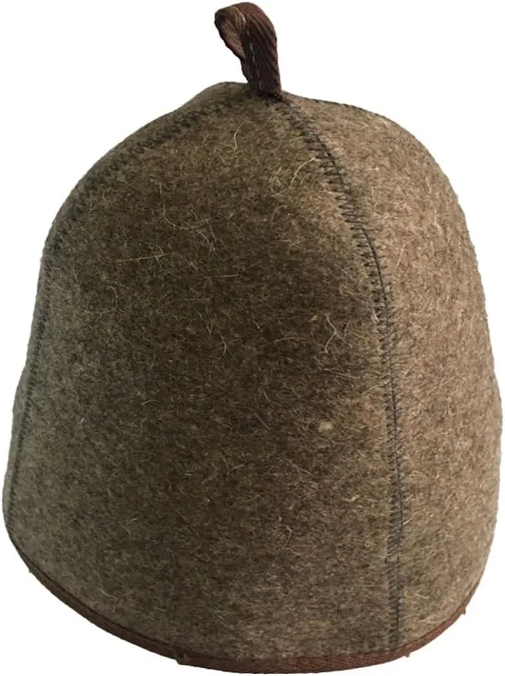 No brand Шапочка для душа войлочная DAZZLEEX, 34x26x0.3 см, Brown