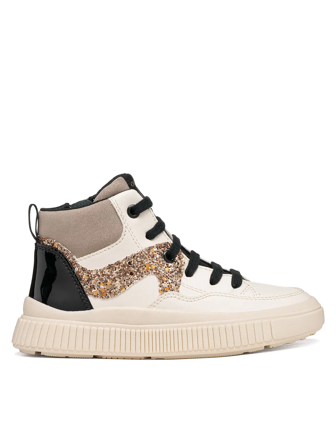 Кроссовки для девочки Laquinny Girl Geox, кремовый