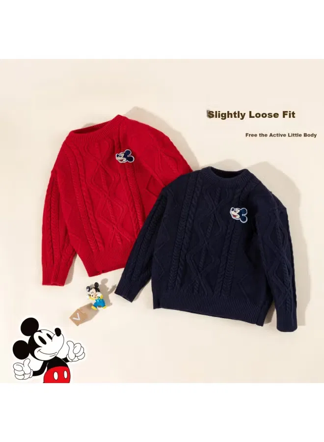 Свитер с принтом Disney, синий — фото 2
