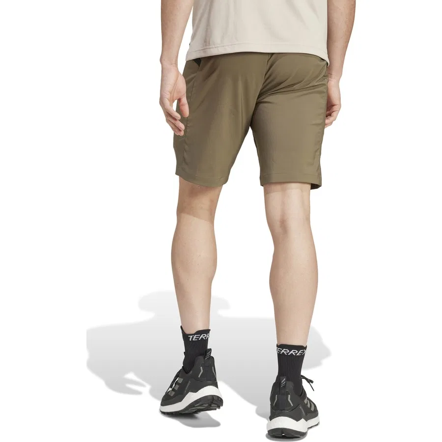 Шорты спортивные с принтом Xpr Md Short adidas, Зеленый — фото 3