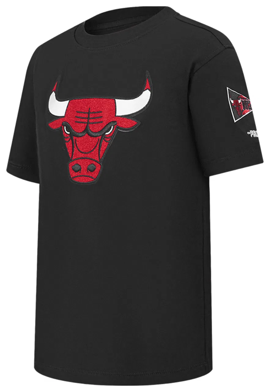 Футболка для мальчиков Retro Classic Chicago Bulls Pro Standard, черный — фото 3