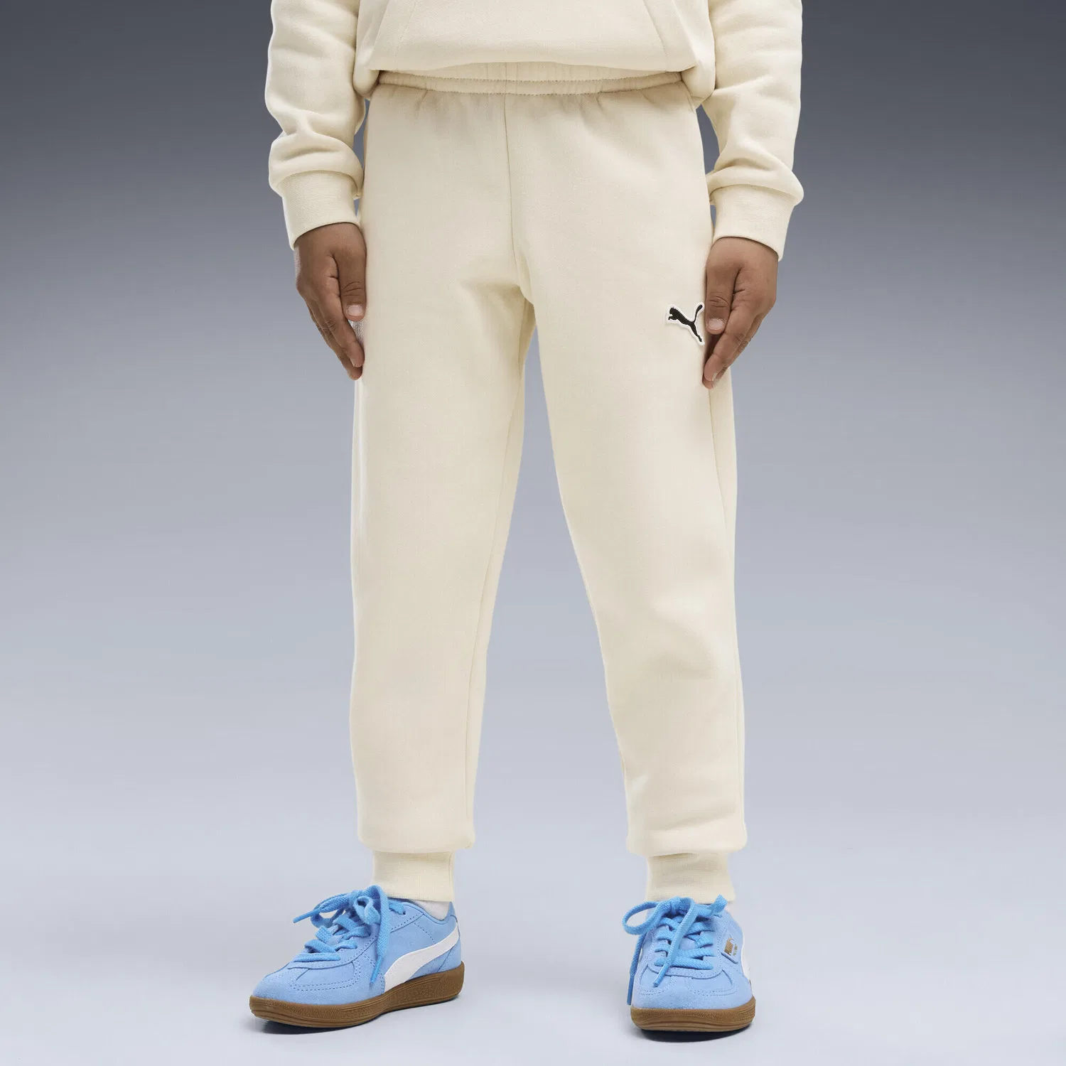 Детские штаны из флиса PUMA Cat Puma, Weiss — фото 4