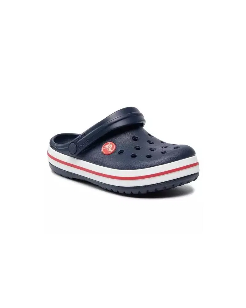 Детские сандалии с ремешком Crocs CROCBAND CLOG K, Dark Blue / Rot / Navyblau — фото 2