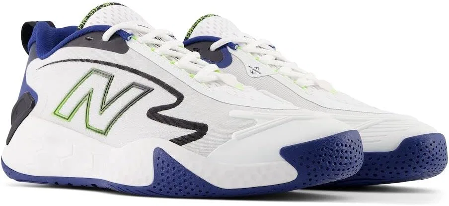 Кроссовки для тенниса Fresh Foam X New Balance, цвет White/Navy — фото 4