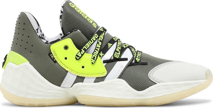 

Кроссовки Adidas Daniel Patrick x Harden Vol. 4 'Legacy Green', зеленый