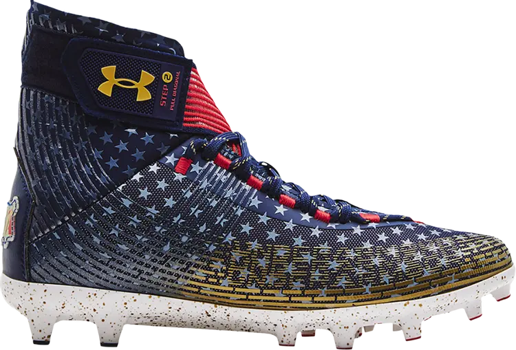 

Бутсы Under Armour Highlight MC LE USA, белый