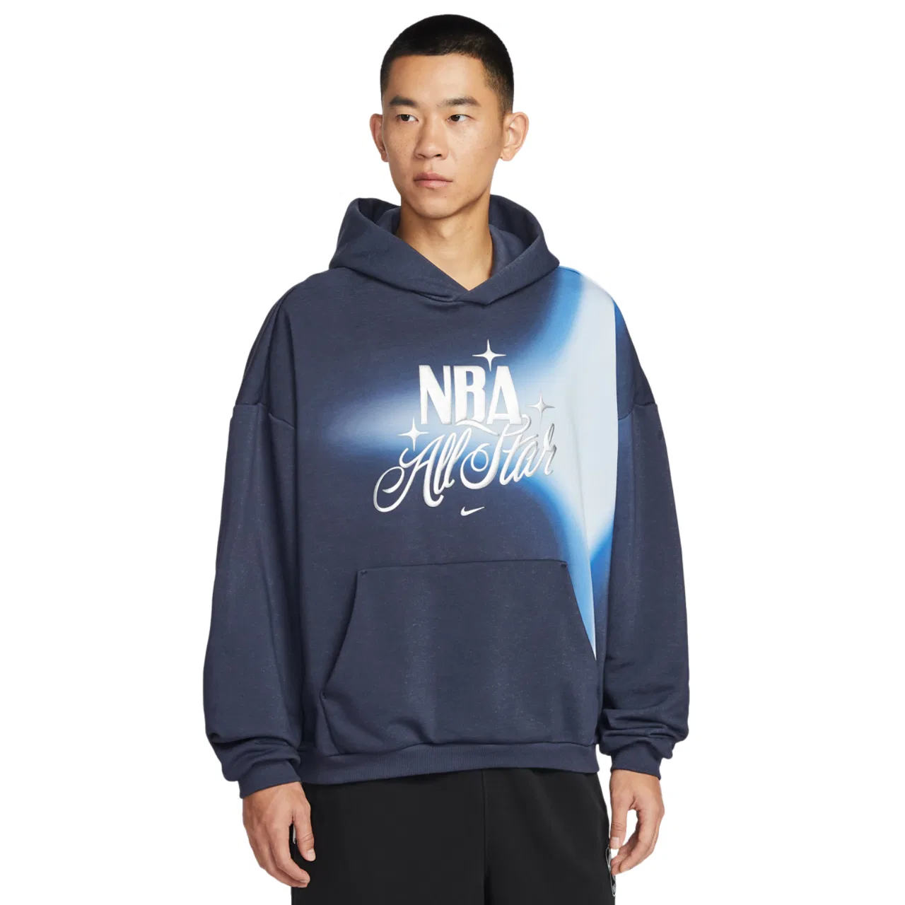 Мужское худи Dri-Fit Practice Nike ASW, цвет College Navy/College Navy