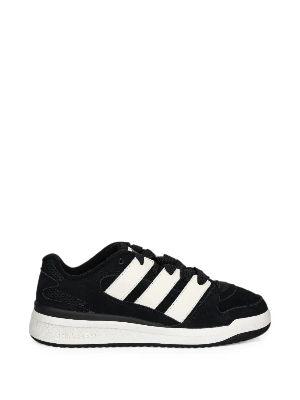 Кроссовки Forum 2000 в полоску Adidas Kids, черный