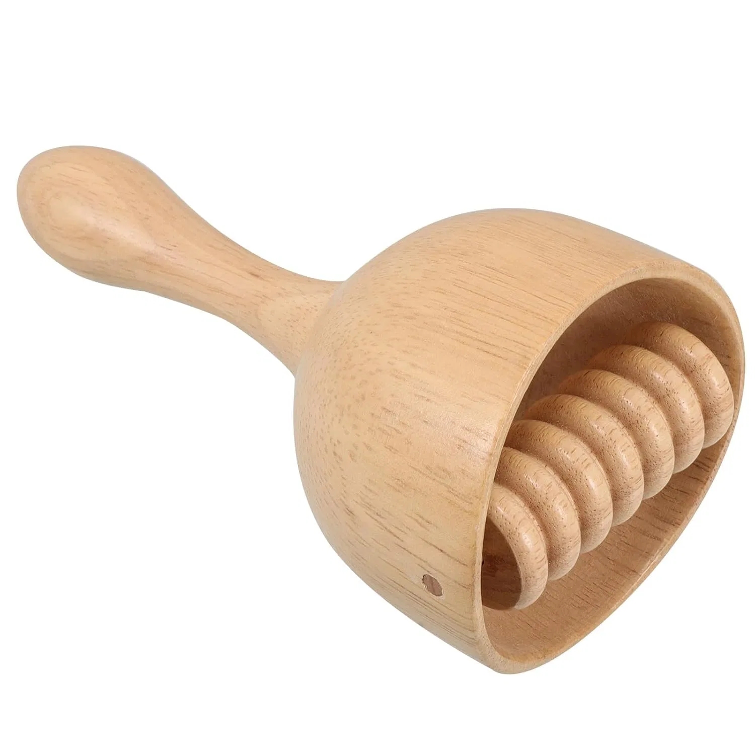 Массажный прибор, Holz, GETAJGHSD, 1 шт, 18x9x9 см, Beige