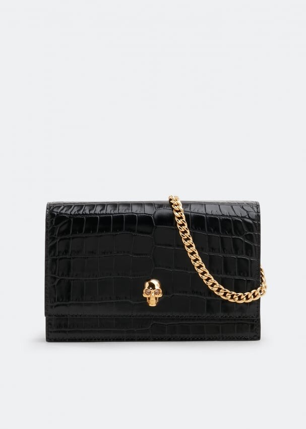 

Сумка ALEXANDER MCQUEEN Small Skull bag , черный
