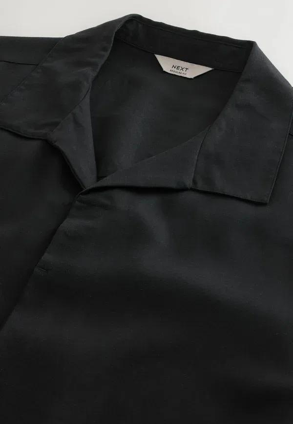 Рубашка с воротником-лацканом Shirt Next, черный — фото 3