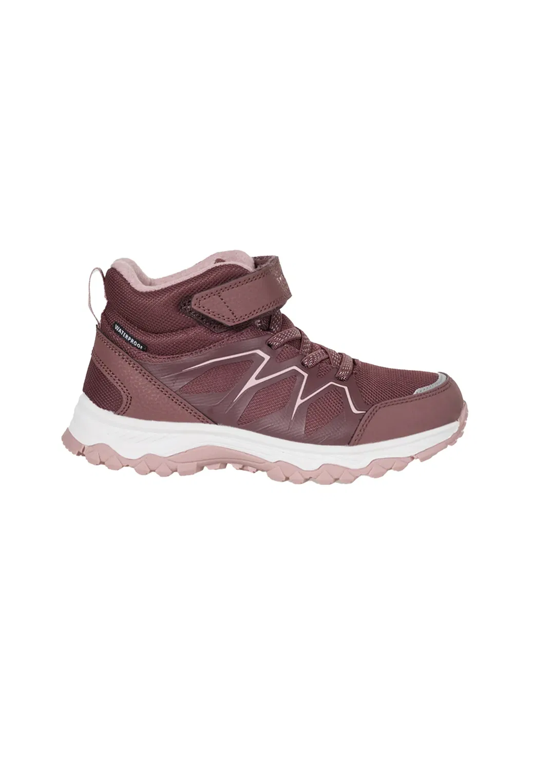 Nordkap mid 1v wp обувь унисекс - походные ботинки Swedemount, Dk Mauve Pink