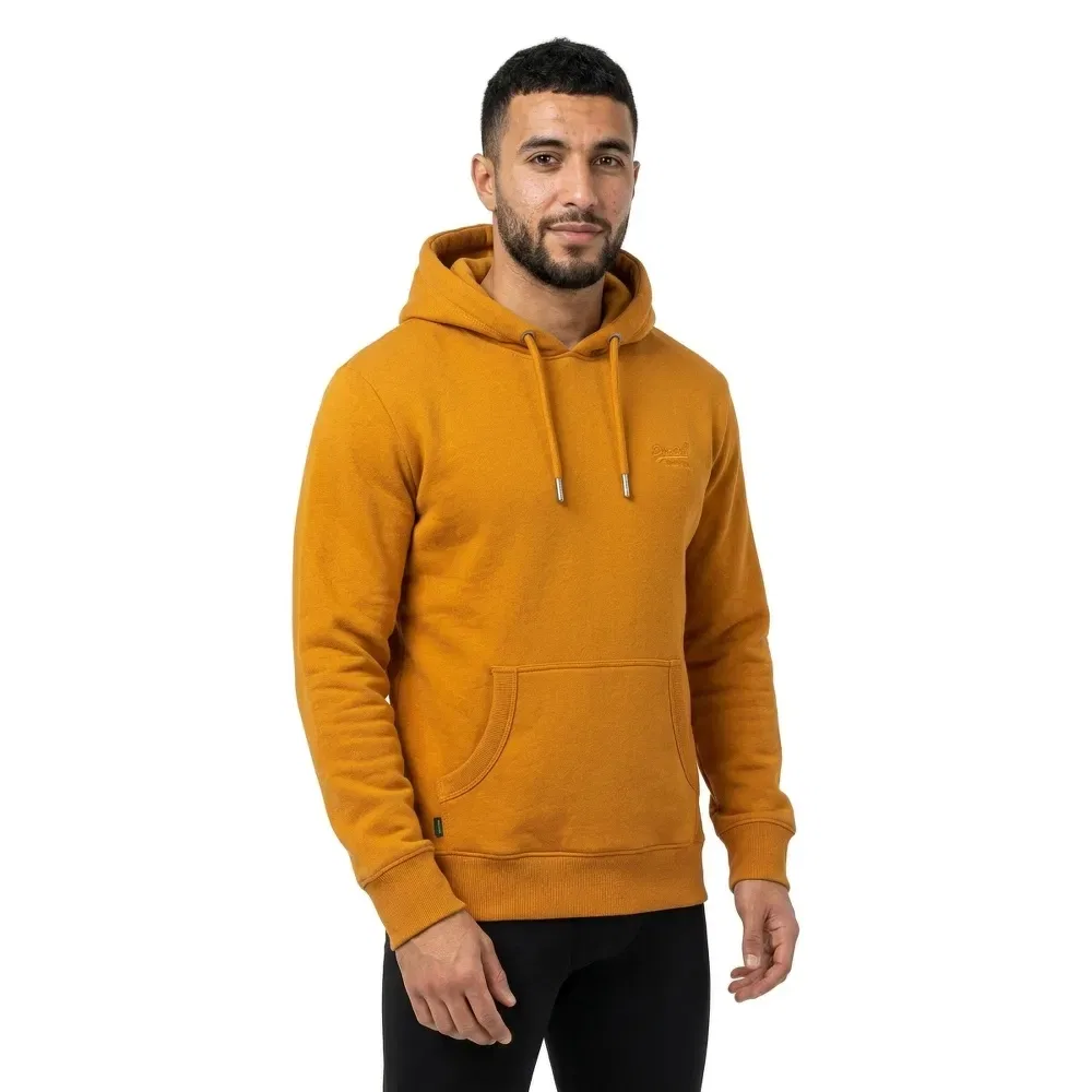 Худи Superdry Vintage Logo Embroidered, оранжевый — фото 3