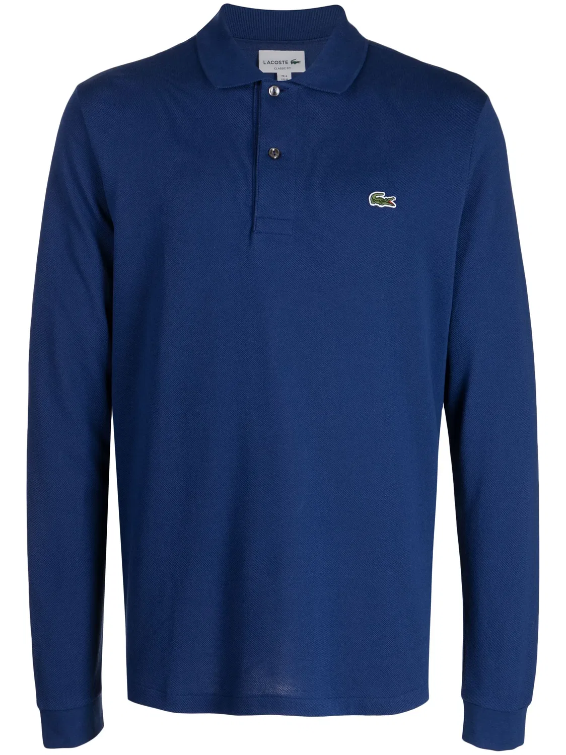 Поло с коротким рукавом из пике Lacoste, синий
