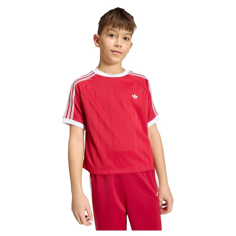 Футболка с полосками Adidas Originals, красный