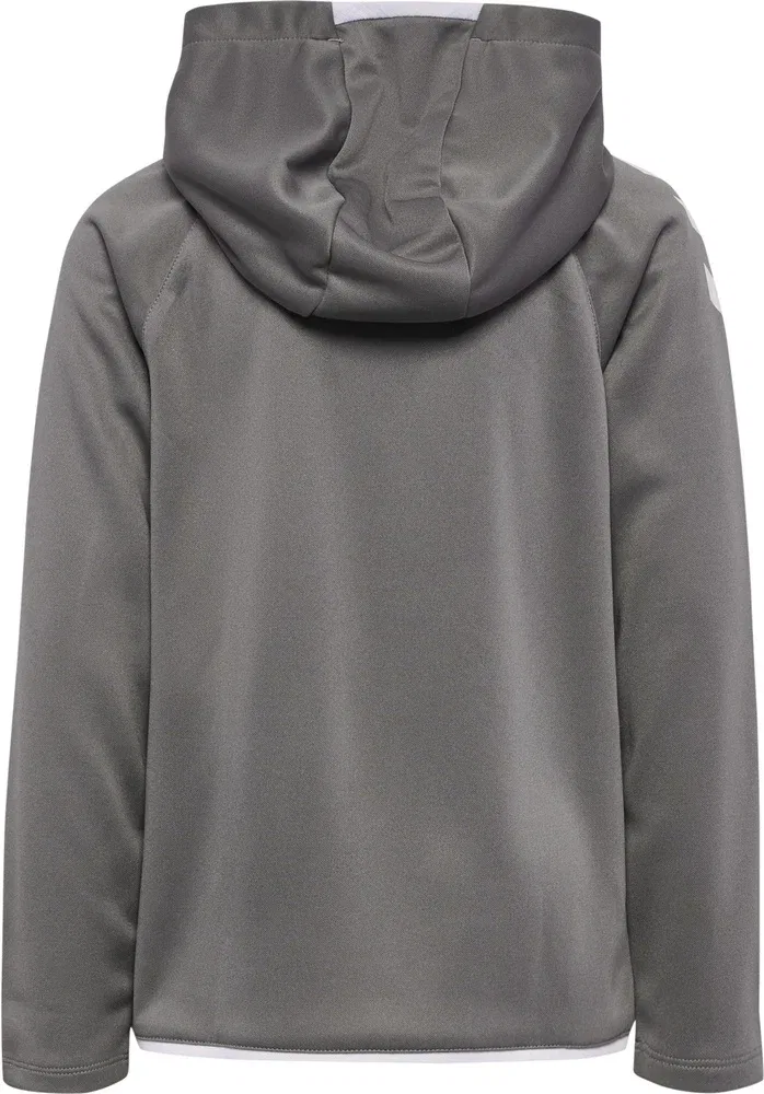 Детская тренировочная куртка с капюшоном Core 2.0 Zip Hoodie Hummel, серый