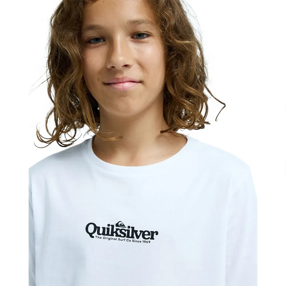 Футболка с коротким рукавом Fineline Quiksilver, белый — фото 3