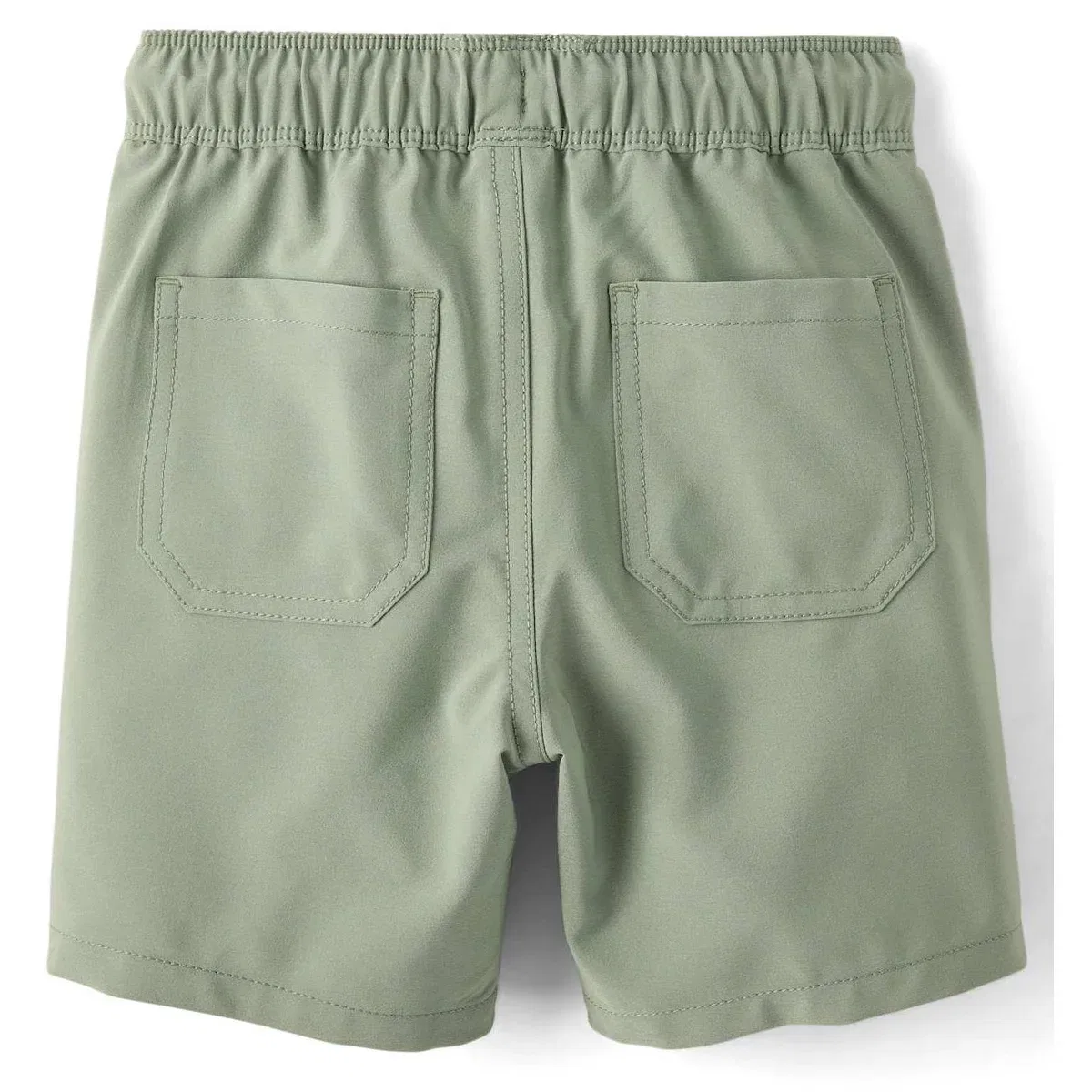 Детские шорты для мальчиков быстросохнущие Quick Dry Pull On Shorts The Children's Place, Green — фото 4
