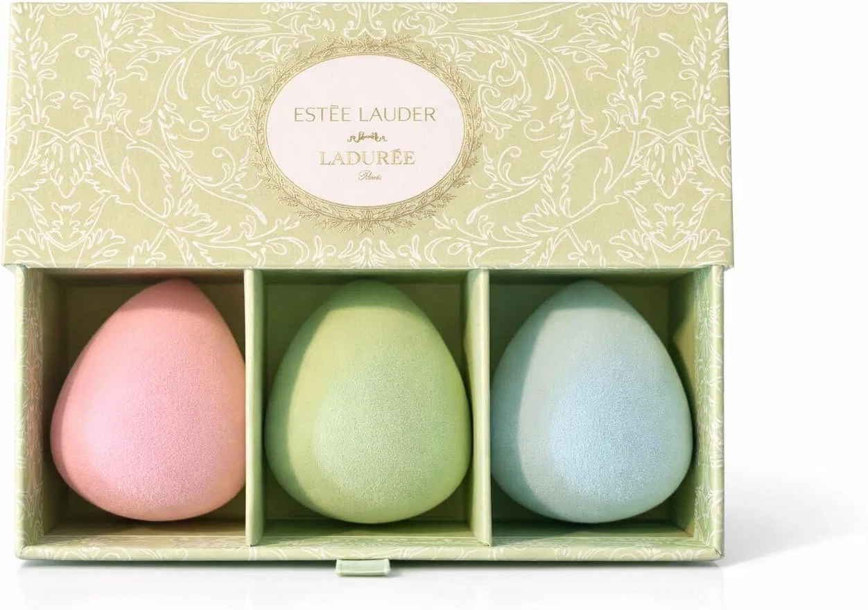 Набор спонжей для красоты Estee Lauder, 3 шт, мультиколор