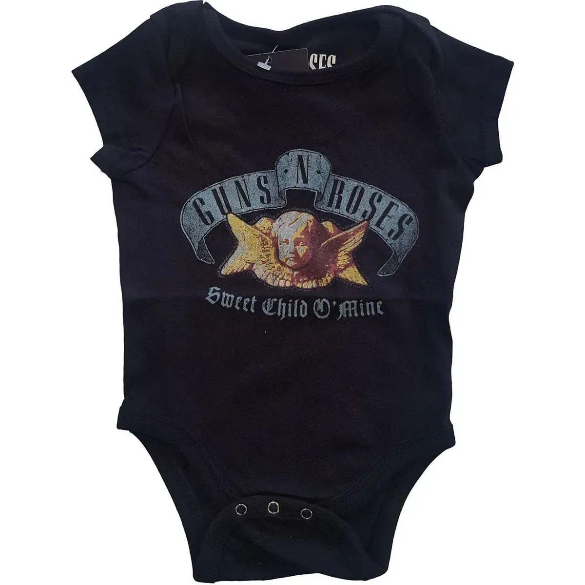 Футболка с принтом Sweet Child O'Mine Grow Guns N Roses, Black