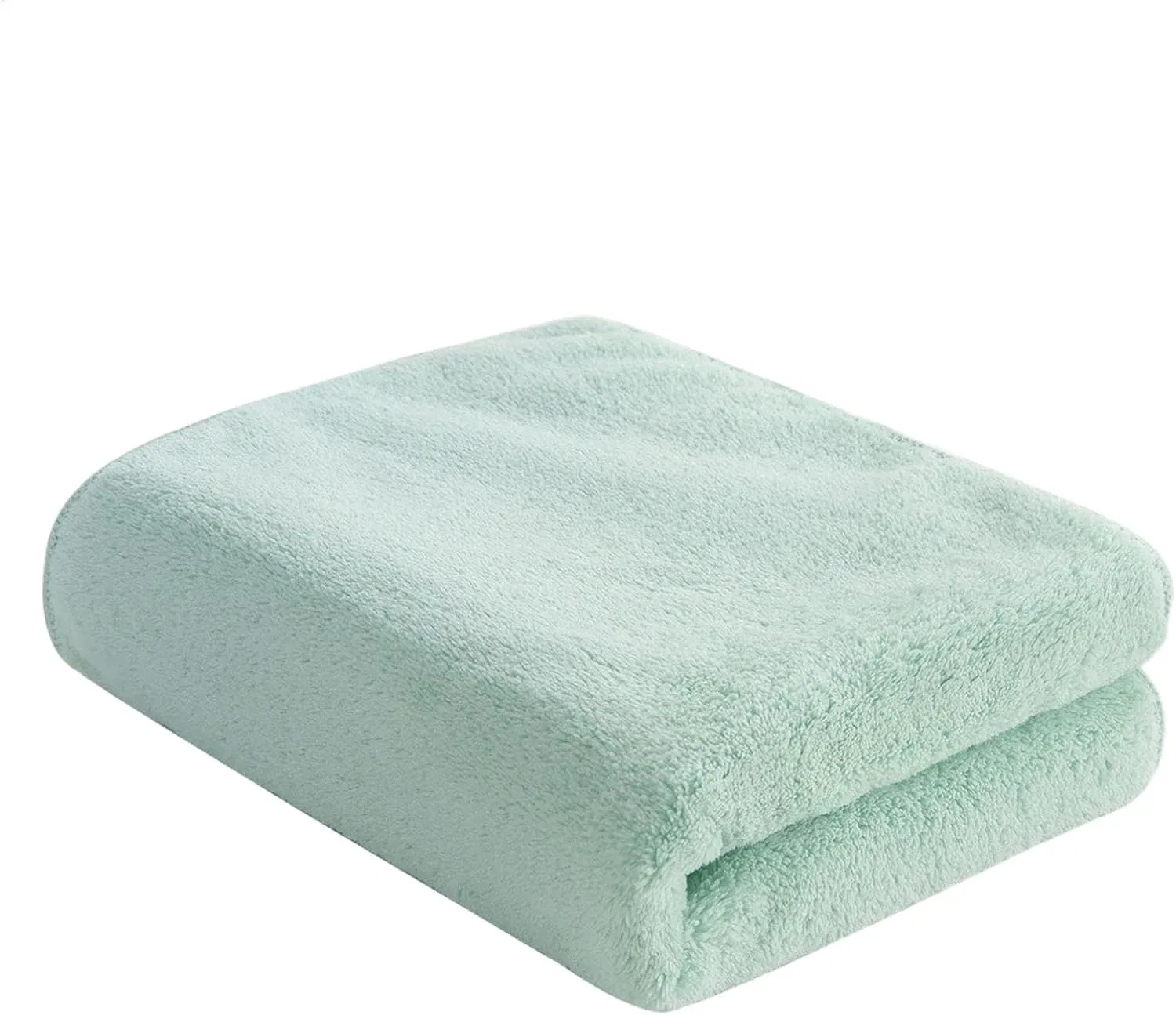 Полотенце для лица велюровое, Generisch, 1 шт, 37x3 см, Green