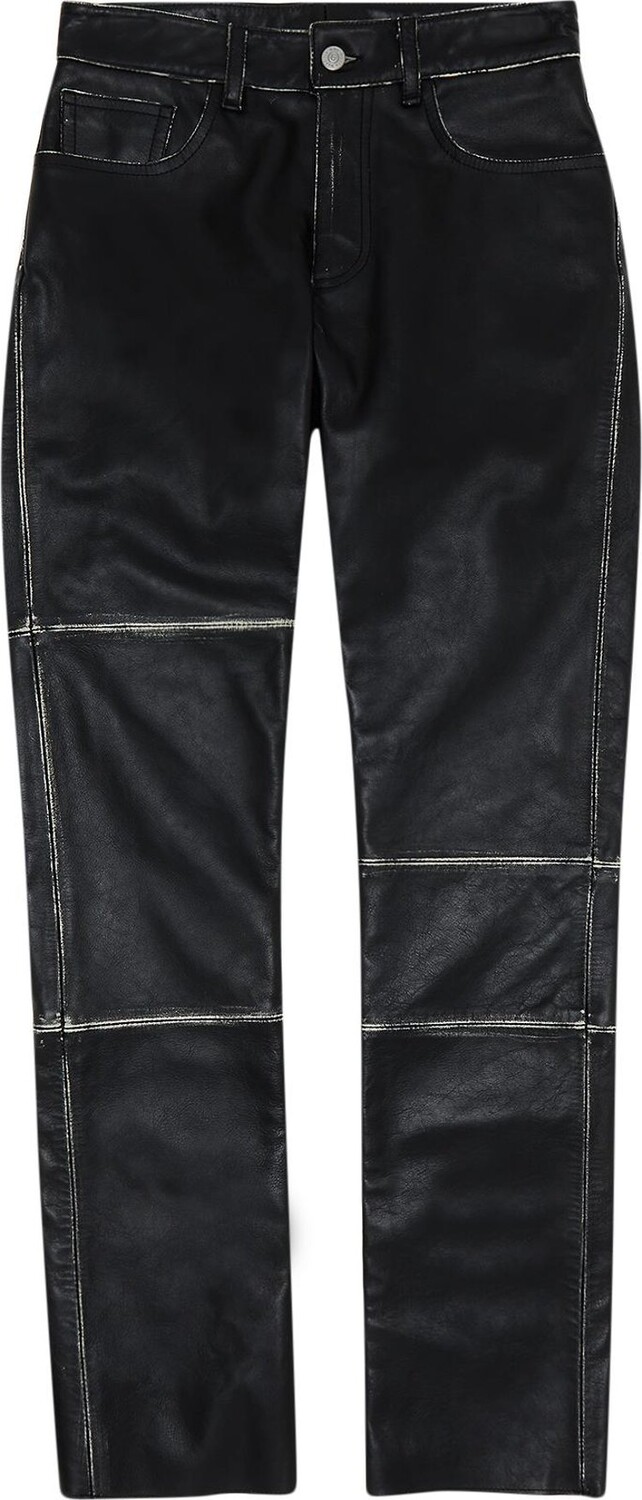

Брюки MM6 Maison Margiela Pants 5 Pockets 'Black', черный