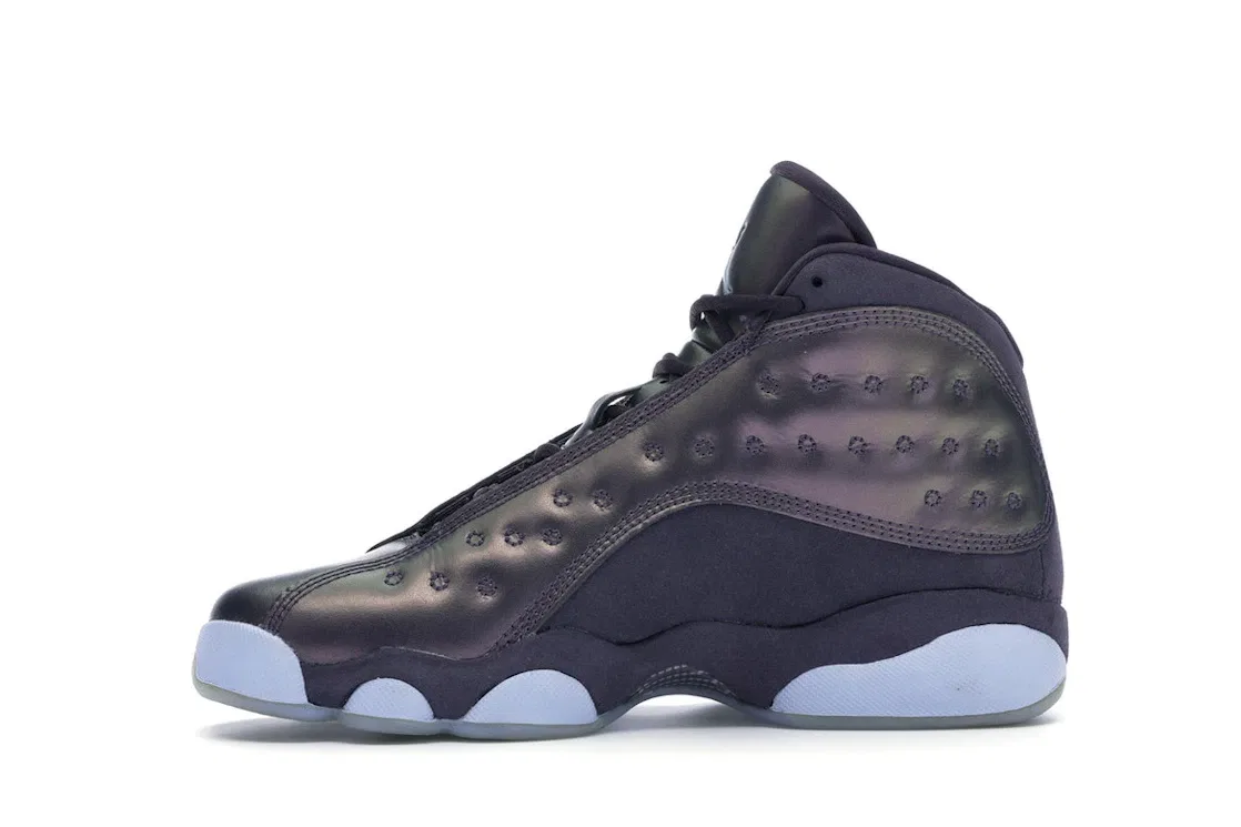 Детские кроссовки Lifestyle Jordan 13 Retro Jordan, Dark Raisin/Hydrogen Blue-Hydrogen Blue — фото 3