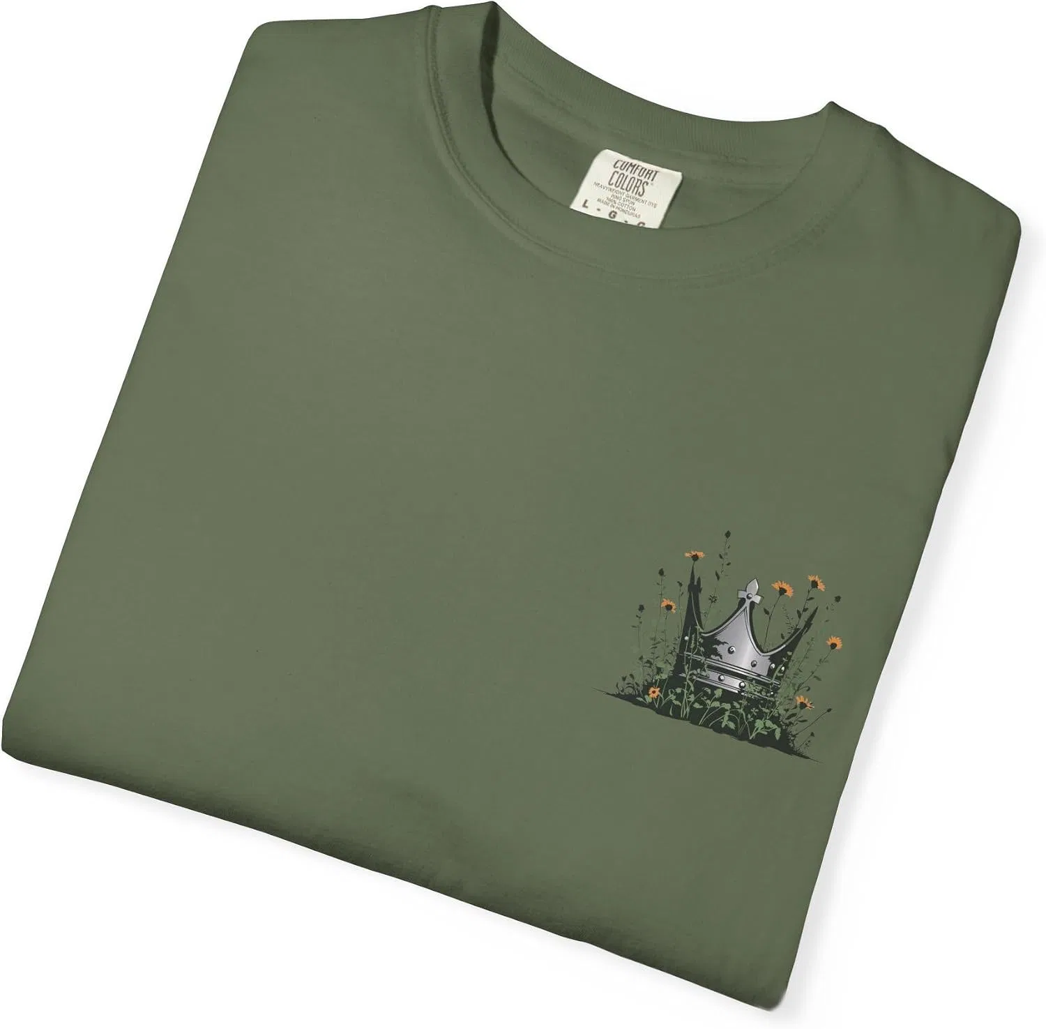 Мужская футболка с христианским принтом Comfort Colors, Sage — фото 3