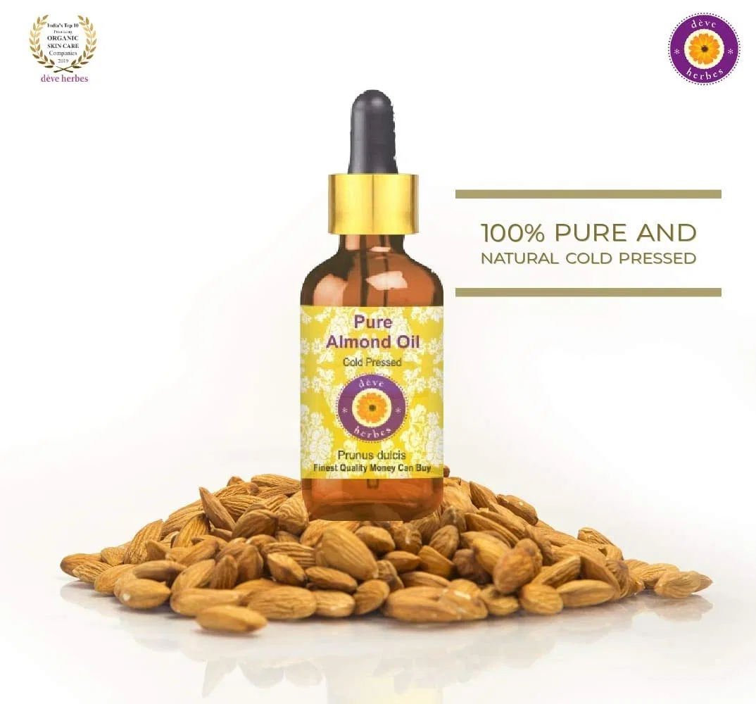 Масло миндальное Pure Almond Oil, Deve Herbes, 15 мл — фото 3
