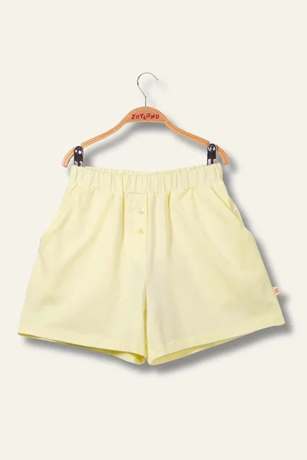 Детские шорты для девочек хлопковые Zeyland, Yellow