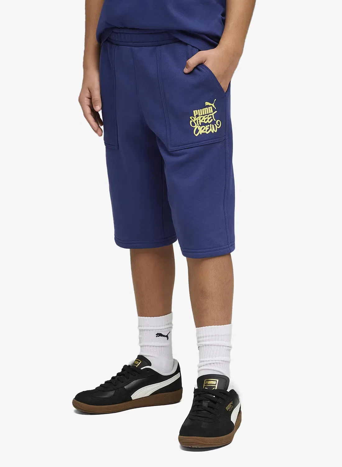 Шорты свободного кроя Youth Mid 90s Puma, синий