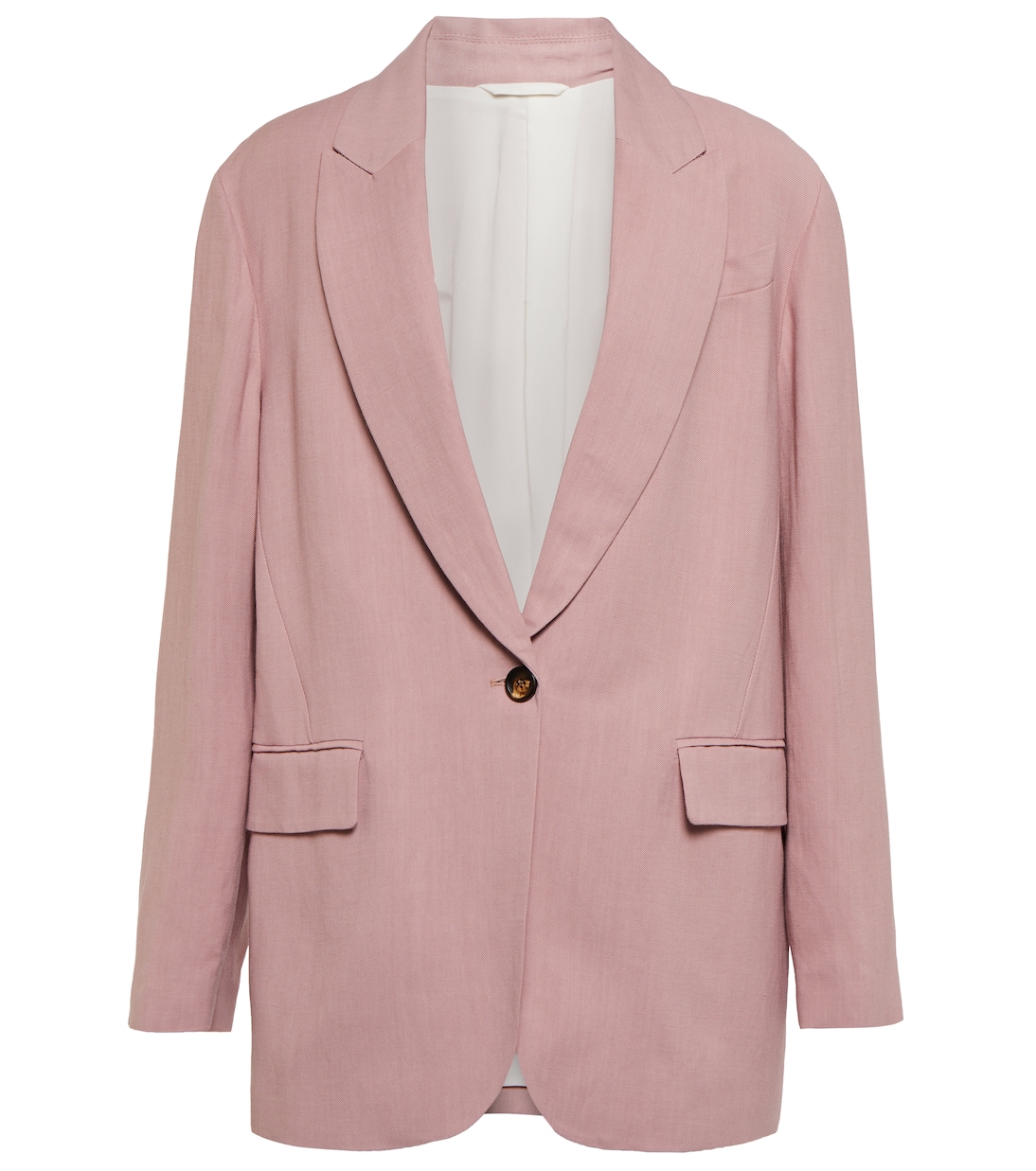

Однобортный блейзер Brunello Cucinelli, Camelia