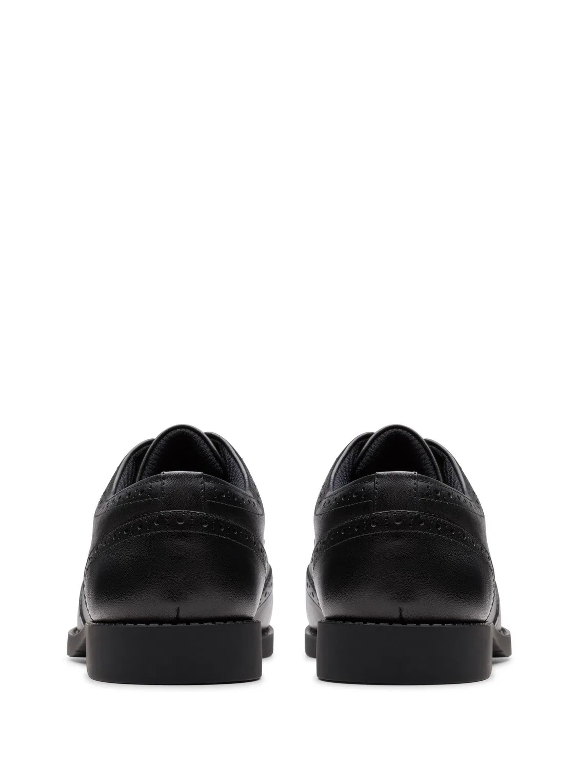 Броги Clarks Tapa Pure, кожаные, черные, широкая полнота G — фото 4