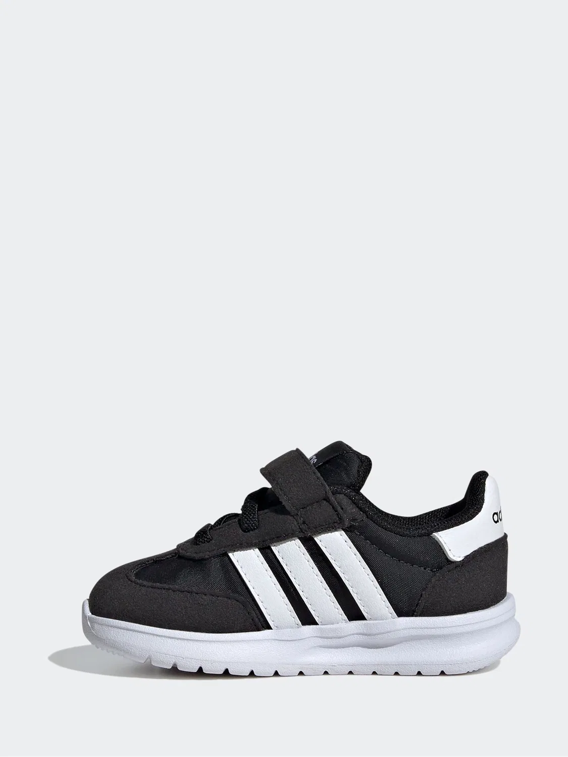 Кроссовки для малышей Run 70s 2.0 adidas, черно-белые — фото 3