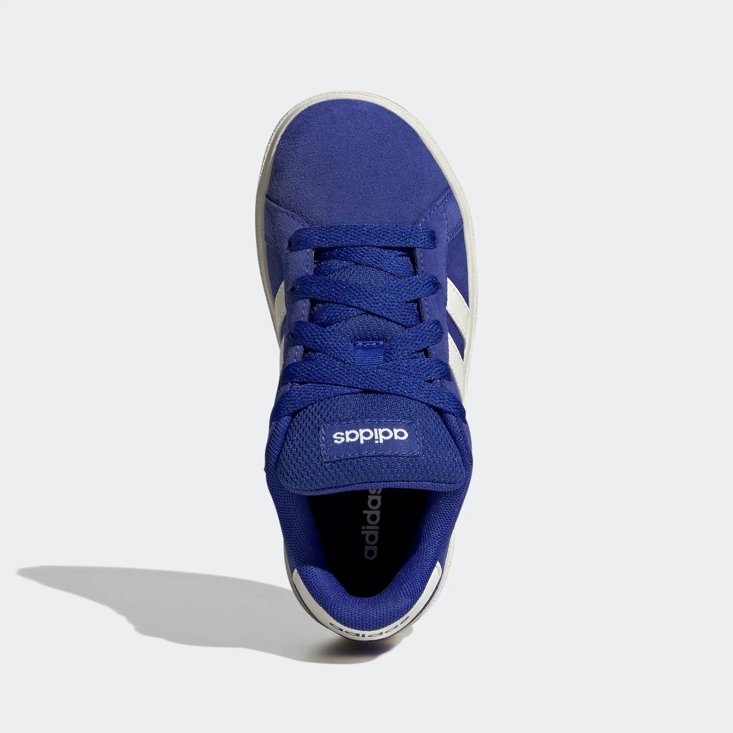 Детские кроссовки в стиле скейт-культуры Adidas Sportswear, Semi Lucid Blue/Off White — фото 4