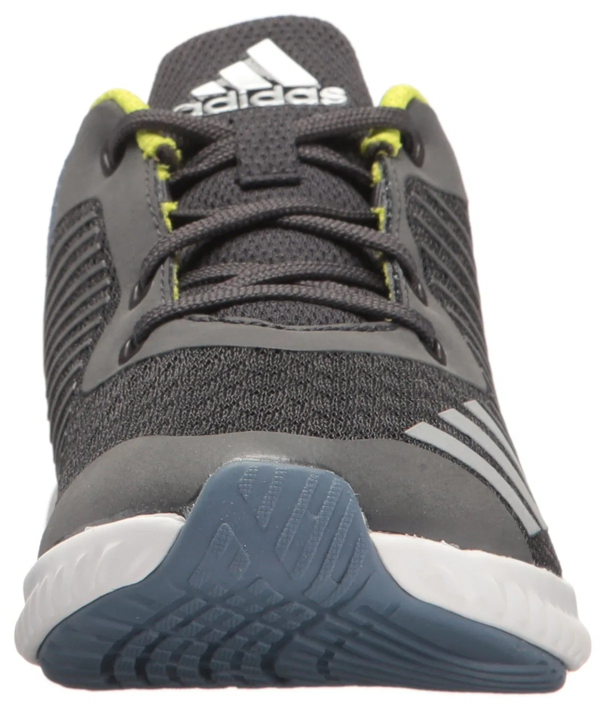 Детские кроссовки для мальчиков без шнуровки Fortarun K Adidas, Carbonio Argento Metallico Acciaio Grezzo — фото 2