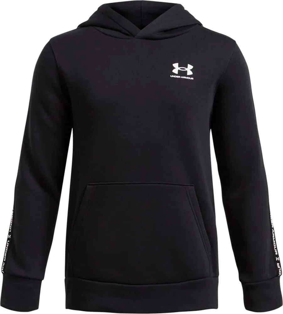 Худи с капюшоном B Icon HD Taping Fleece Under Armour, черный