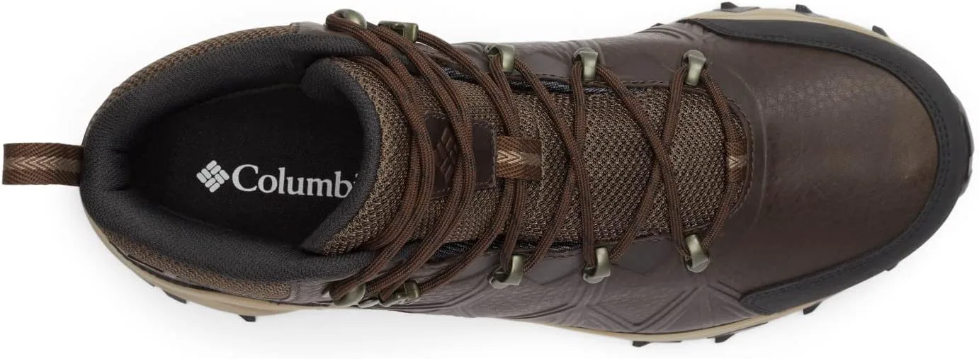 Мужские ботинки Columbia Peakfreak II Mid Outdry из кожи, черный — фото 3