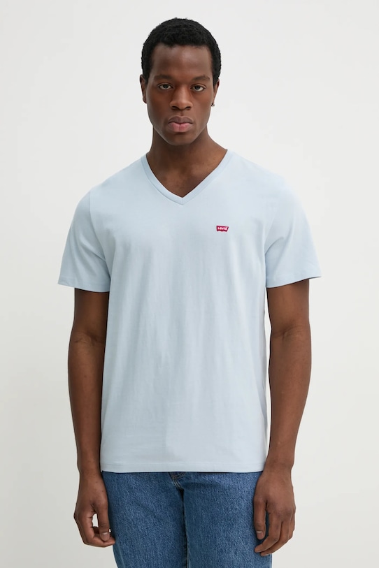 

Хлопковая футболка Levi'S, синий