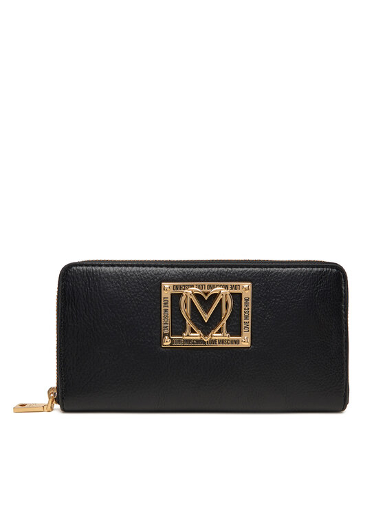 

Большой женский кошелек JC5603PP1NLI0000 Love Moschino, чёрный