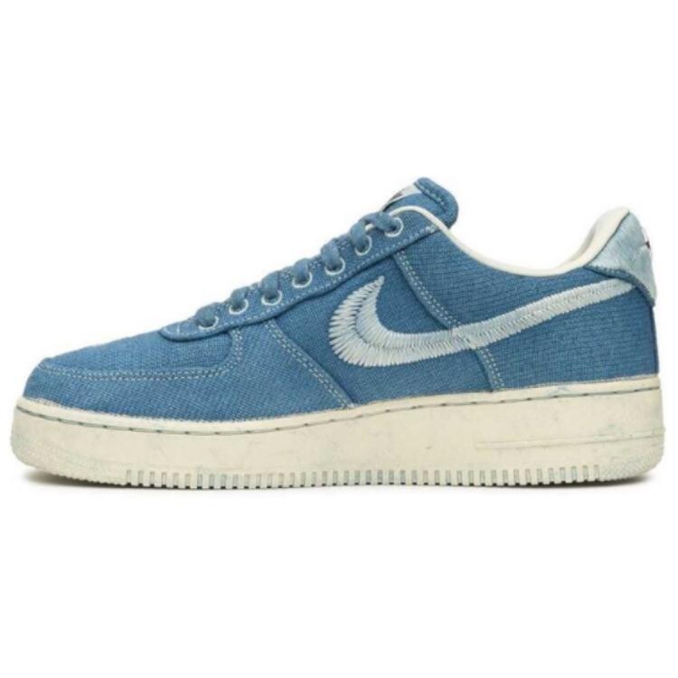 Кроссовки Nike Air Force 1 Lifestyle Shoes Unisex Low-top Blue, синий