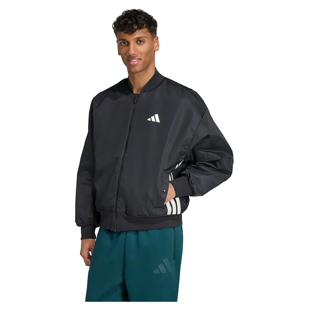 

Куртка-бомбер adidas Stadium, черный