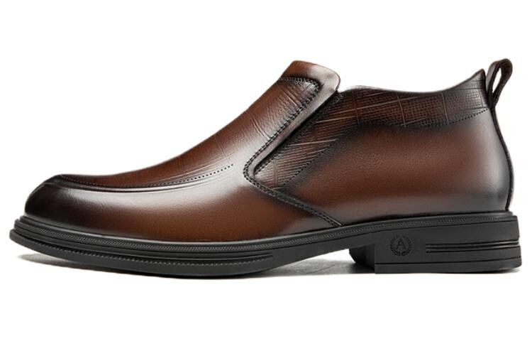 

Туфли Men"s Casual Men Low-Top Brown Aokang