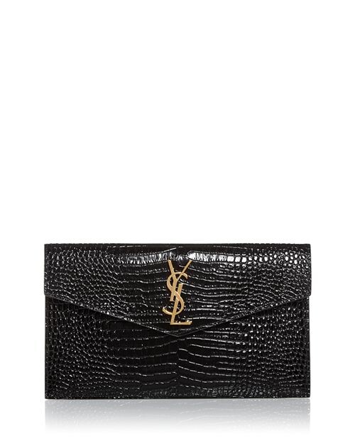 

Аптаун Клатч Saint Laurent, цвет Black