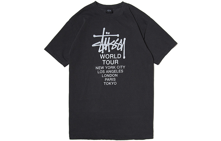 

Футболка мужская Stussy, черная