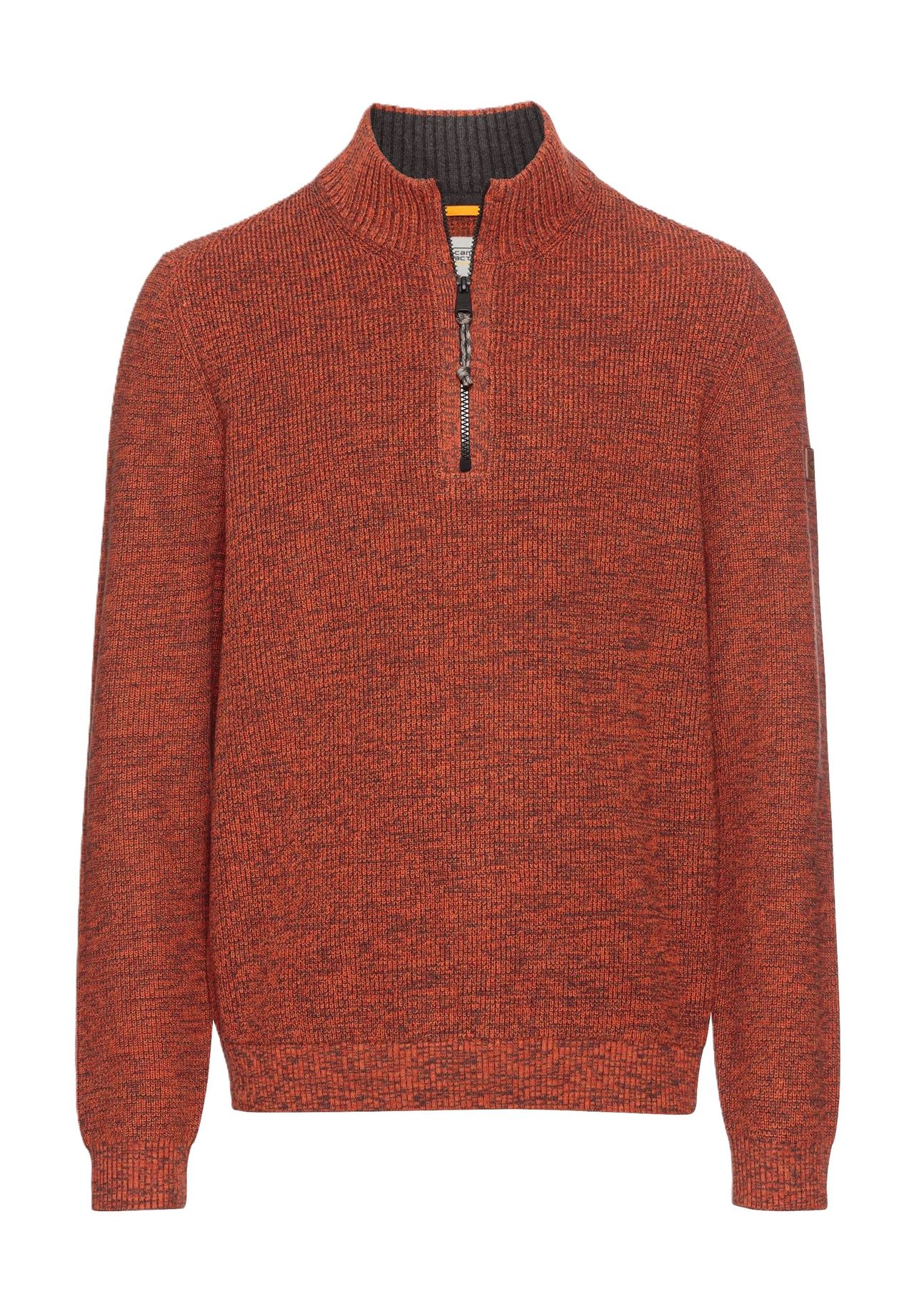

Пуловер, воротник тройник, мужской Camel active, цвет 54 Brick Red